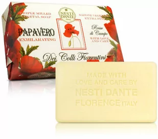 NESTI DANTE - Dei Colli Fiorentini - Naturalne mydło toaletowe - Papavero Exhilarating - 250g - Mydła - miniaturka - grafika 1