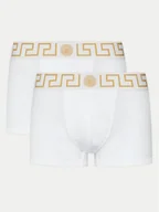 Majtki męskie - Versace Komplet 2 par bokserek AU10181 1A10011 Biały - miniaturka - grafika 1