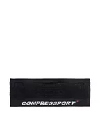 Czapki i chusty sportowe męskie - Compressport Opaska materiałowa On/Off XBNU3909 Czarny - miniaturka - grafika 1