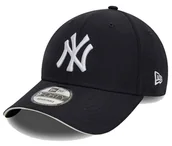 Czapki damskie - Czapka NEW ERA z daszkiem NY Yankees Microfibre 9FORTY granatowa - miniaturka - grafika 1