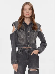 Liu Jo Kurtka jeansowa UA4117 D4891 Szary Regular Fit - Kurtki damskie - miniaturka - grafika 1