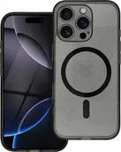 Etui i futerały do telefonów - Futerał CLEAR MAG COVER kompatybilny z MagSafe do SAMSUNG S25 black glitter - miniaturka - grafika 1