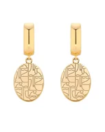 Kolczyki - Złote kolczyki Art N°1 - miniaturka - grafika 1