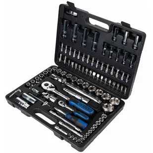 KS Tools CHROMEplus Zestaw grzechotek, nasadek i bitów, 96 części (918.0796) - Śrubokręty - miniaturka - grafika 1