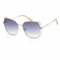 Okulary przeciwsłoneczne - Guess Okulary przeciwsłoneczne damskie GF0416-6028W ø 60 mm - miniaturka - grafika 1
