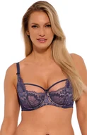 Biustonosze - Gaia biustonosz półusztywniany semi-soft granatowy Inger Art.1260, Kolor granatowy, Rozmiar 75C, Gaia - Primodo.com - miniaturka - grafika 1