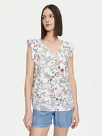 Bluzki damskie - United Colors Of Benetton Bluzka 5HDGDQ08J Kolorowy Regular Fit - miniaturka - grafika 1