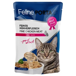 Porta 21 Zestaw Feline 24 x 100 g - Zestaw mieszany - Mokra karma dla kotów - miniaturka - grafika 5