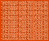 Dekoratorstwo - Cyfry samoprzylepne 1 cm pomarańczowy z połyskiem - miniaturka - grafika 1