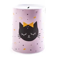 Skarbonki - RÓŻOWA SKARBONKA BAJKOWA PUSZKA RÓŻNE WZORY - miniaturka - grafika 1