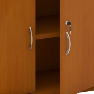 B2B Partner Szafa szatniowa z wysuwanym wieszakiem, 800 x 400 x 1800 mm CF-CB03, CD074 - Szafy biurowe - miniaturka - grafika 1