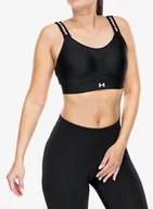 Bielizna sportowa damska - Biustonosz sportowy Under Armour Infinity 2.0 High Sports Big Cup Bra - black/white - miniaturka - grafika 1