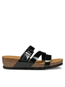 Klapki i japonki damskie - Geox Klapki D New Sthellae D551AA 000HH C9999 Czarny - miniaturka - grafika 1