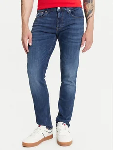 Tommy Jeans Jeansy Scanton DM0DM21890 Granatowy Slim Fit - Spodnie męskie - miniaturka - grafika 1