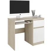 Biurka - Meble Biurko Komputerowe Stolik Sonoma Mix N-33 - miniaturka - grafika 1