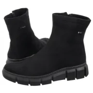 Botki damskie - Botki Czarne 506S 0001 (HE28-a) Helios - miniaturka - grafika 1