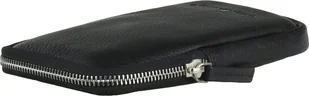 Greenburry Nappa etui na telefon komórkowy czarna skóra 10,5 cm - Etui i futerały do telefonów - miniaturka - grafika 1