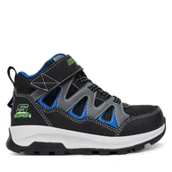 Buty dla chłopców - Trzewiki Skechers Storm Blazer 406377L BKBL Czarny - miniaturka - grafika 1