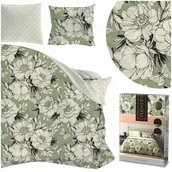 Pościel - Pościel 200 x 220 3cz Bawełniana Flovery 002 - miniaturka - grafika 1