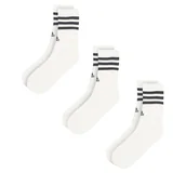 Skarpetki męskie - Skarpety adidas HT3458 3-PACK Biały - miniaturka - grafika 1