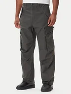 Spodnie męskie - G-Star Raw Spodnie materiałowe R-3N D25224-D191 Szary Straight Fit - miniaturka - grafika 1