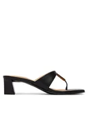 Klapki i japonki damskie - Guess Japonki FLJYZA LEA03 Czarny - miniaturka - grafika 1