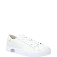 Trampki damskie - Armani Exchange Skórzane trampki - miniaturka - grafika 1