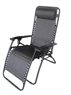 Hecht Relaxing Chair Krzesło Rozkładane Ogrodowe Meble Stal Ewimax Oficjalny Dystrybutor Autoryzowany Dealer - Leżaki ogrodowe - miniaturka - grafika 1