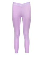 Spodnie sportowe damskie - adidas Legginsy sportowe "TRN" w kolorze fioletowym - miniaturka - grafika 1