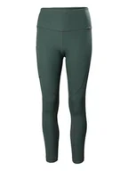 Spodnie sportowe damskie - Helly Hansen Legginsy sportowe "Constructed" w kolorze ciemnozielonym - miniaturka - grafika 1