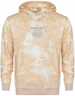 Bluzy męskie - REEBOK - BLUZA UNISEX CL SR AOP GRAPHIC HOODIE H54422 z kapturem - miniaturka - grafika 1