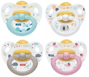 NUK 734025 SM.LAT. HAPPY KIDS 6-18 1SZT/PUDEŁKO NUKS-491 - Smoczki uspokajające - miniaturka - grafika 1
