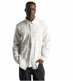 BURTON BIAŁA KOSZULA MĘSKA CASUAL W KRATĘ Z GUZIKAMI M KWA - Koszule męskie - miniaturka - grafika 1