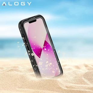 Etui Wodoodporne Alogy IP68 Case z przezroczystym tyłem Pancerna obudowa 360 do MagSafe do Apple iPhone 14 - Etui i futerały do telefonów - miniaturka - grafika 8