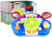 Zabawki interaktywne dla dzieci - ﻿Interaktywna Kierownica Dla Dziecka Panel Dźwięki - miniaturka - grafika 1