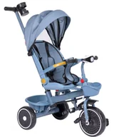 Rowerki trójkołowe - Rowerek trójkołowy spacerówka EcoToys 2 w 1 WQL-066-18 Niebieski (5905817005925) - miniaturka - grafika 1