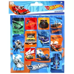 Naklejki kwadrat Hot Wheels - STARPAK - Szkolne artykuły papiernicze - miniaturka - grafika 1