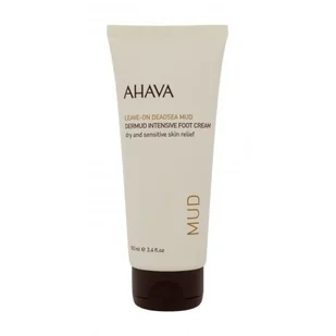 Ahava ahava Leave-on deadsea Mud dermud intensywne Foot Cream, 1er Pack (1 X 100 ML) AAH-136 - Kremy i maski do rąk - miniaturka - grafika 2