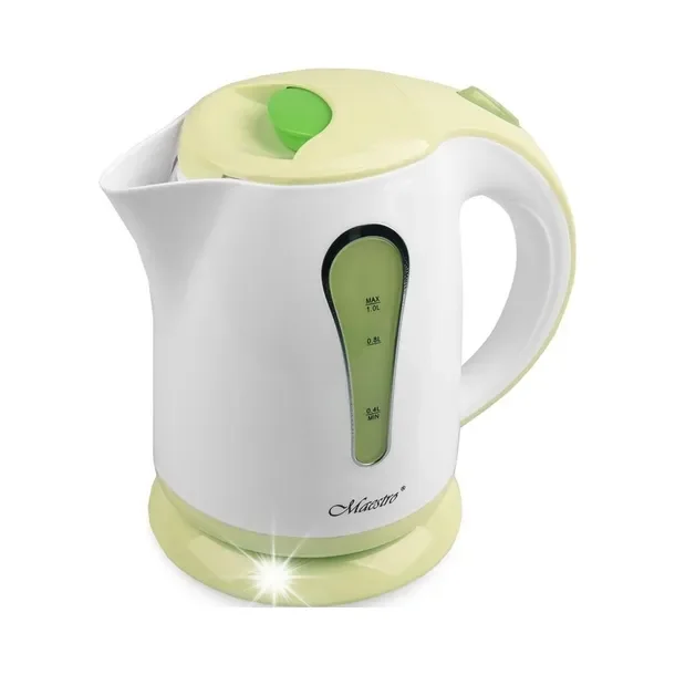 Czajnik elektryczny mały 1L 1000W zielony MAESTRO MR-028-GREEN