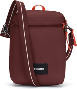 Torba antykradzieżowa na ramię Pacsafe Go Festival 4,5L - Garnet Red - Torebki damskie - miniaturka - grafika 1