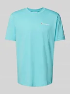 Koszulki męskie - T-shirt z nadrukiem z logo - miniaturka - grafika 1