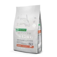 Sucha karma dla psów - Natures Protection White Small Adult Łosoś 10kg - miniaturka - grafika 1