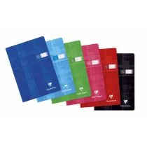 Clairefontaine Zeszyt a5 60 kartek, w kratkę, papier 90g, mix kolorów - Zeszyty szkolne - miniaturka - grafika 1