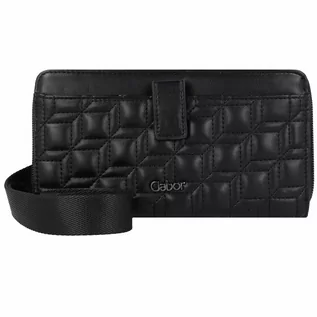 Portfele - Gabor Hella Clutch Wallet 20 cm black - grafika 1