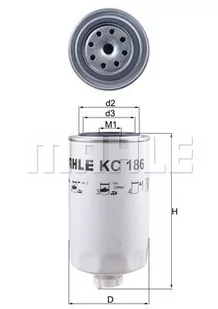 Filtr paliwa Mahle KC 186 - Filtry paliwa - miniaturka - grafika 1