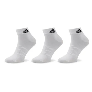 Skarpety Niskie Unisex adidas Thin and Light Ankle Socks 3 Pairs HT3468 Biały - Skarpetki męskie - miniaturka - grafika 1