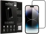 Szkła hartowane na telefon - moVear 3D Pro-E - Szkło Hartowane Do Apple Iphone 14 Pro (6.1") Na Cały Ekran | Do Etui, Fullglue, 9H - miniaturka - grafika 1