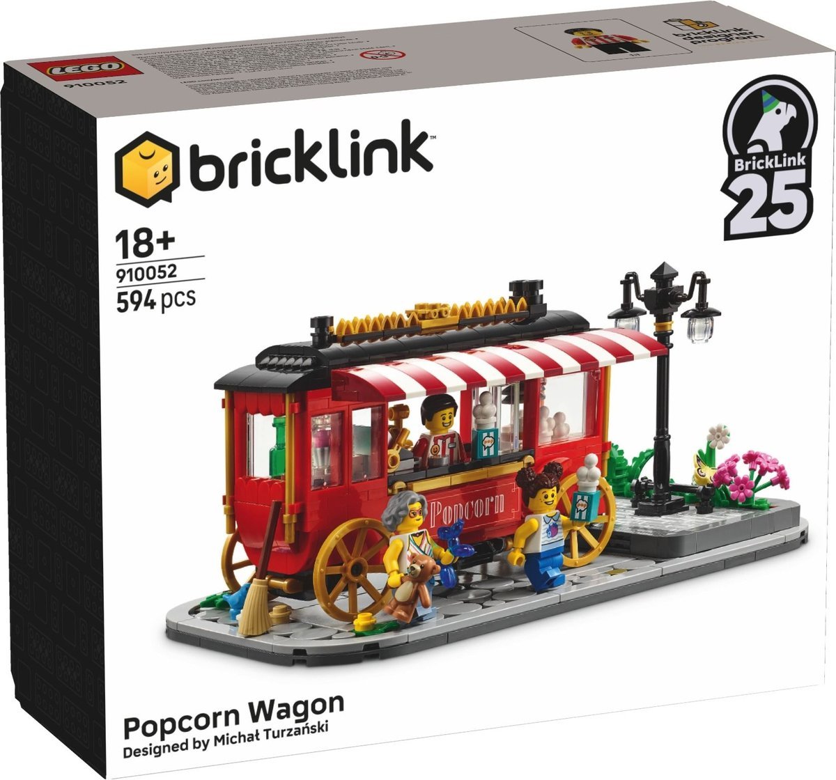 LEGO® 910052 BrickLink Designer Program - Popcornowy wagon