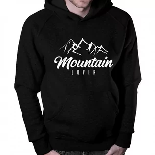 Koszulki męskie - Mountain Koszulkowy Lover - męska bluza z nadrukiem 8648 - grafika 1