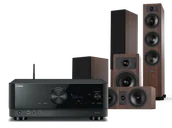 Kino domowe - Yamaha RX-V6A (czarny) + Tesi 6 + 2 + 7 (mokka) - miniaturka - grafika 1